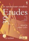 (001) 39 Etudes, deel 1. 39 stukken met audio-begeleiding (zowel download online als op CD).